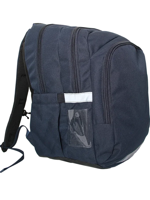 snapp-one-backpack-navy-side OOS-MOOT HOËRSKOOL - SNAPP. ONE BACKPACK